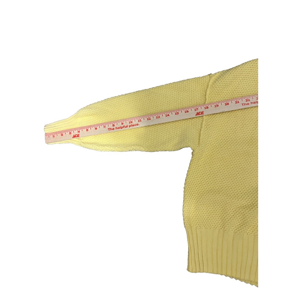 NWT FREE PEOPLE Hailee Waffle Stitch Cardigan & Pants In Yellow Tansy Sz Sm - Picture 7 of 16